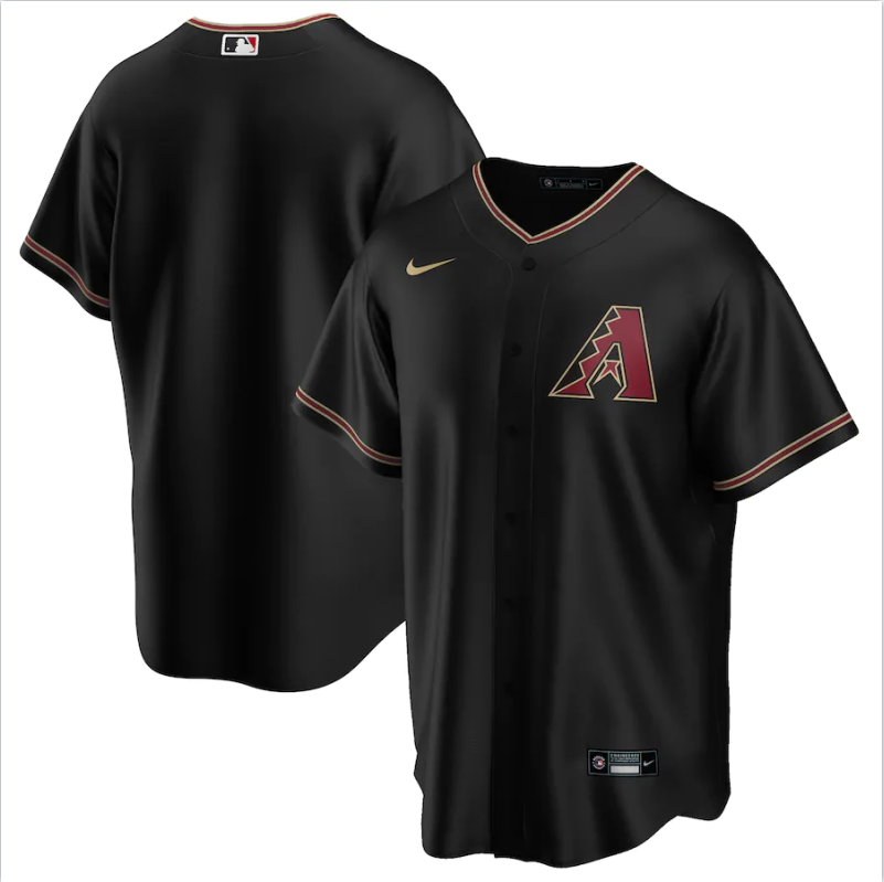 Men's Atlanta Braves Black Cool Base Stitched Jersey